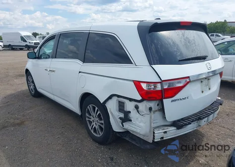 2011 Honda Odyssey Ex-L from USA, damaged, VIN 5FNRL5H61BB081079